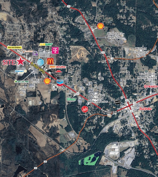 2581 US Highway 43, Winfield, AL for lease - Building Photo - Image 2 of 2