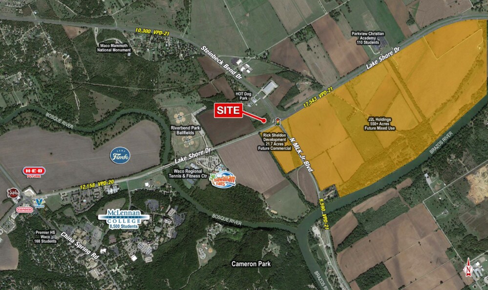 101 W Lake Shore Dr, Waco, TX à vendre Photo du bâtiment- Image 1 de 3