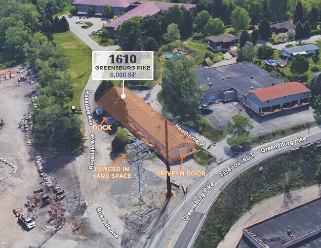 Plus de détails pour 1610 Greensburg Pike, North Versailles, PA - Industriel à louer