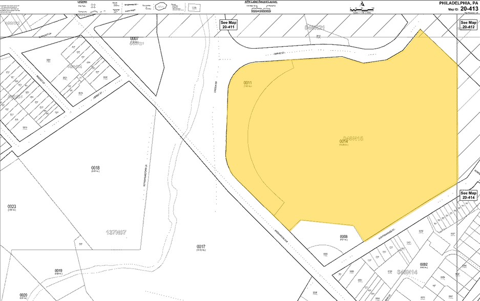 633 W Rittenhouse St, Philadelphia, PA for lease - Plat Map - Image 2 of 7