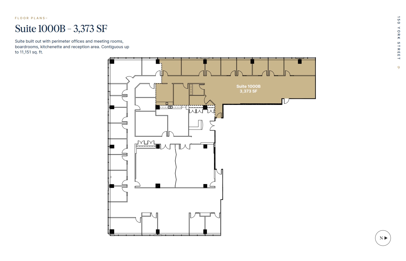 150 York St, Toronto, ON for lease Floor Plan- Image 1 of 1