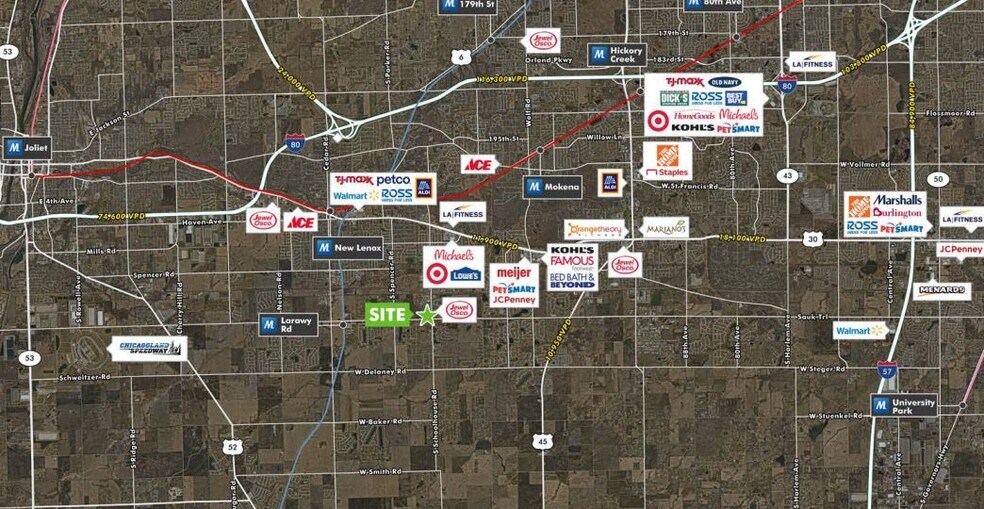 NWC Laraway Rd & Schoolhouse Rd, New Lenox, IL à vendre - Photo du bâtiment - Image 2 de 3