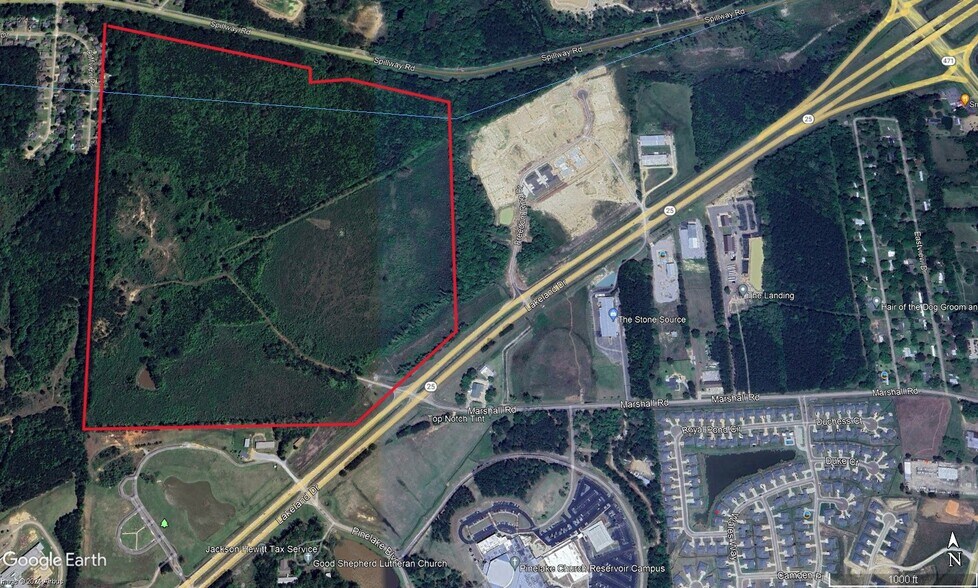 7999 Lakeland Dr, Brandon, MS à vendre - Aérien - Image 3 de 15