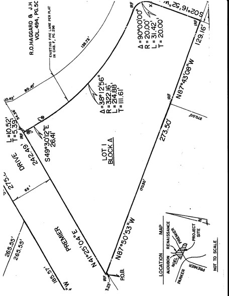 3320 Premier Dr, Plano, TX à vendre - Plan cadastral - Image 3 de 12