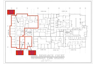 5000 Research Ct, Suwanee, GA for lease Floor Plan- Image 2 of 2