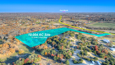 7311 FM 1886, Azle, TX - aerial  map view - Image1