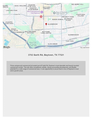 More details for 3702 Garth Rd, Baytown, TX - Land for Sale