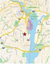 410-420 Calvert Ave, Alexandria, VA - AERIAL  map view