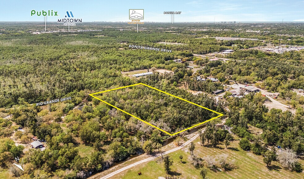 13090 Rio Grande Dr Bonita Grande Rd, Bonita Springs, FL à vendre - Aérien - Image 2 de 7