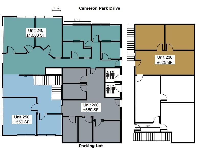 1010 Camerado Dr, Cameron Park, CA à louer Plan d  tage- Image 1 de 1