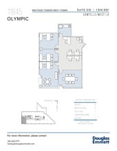 11845 W Olympic Blvd, Los Angeles, CA à louer Plan d’étage- Image 2 de 2