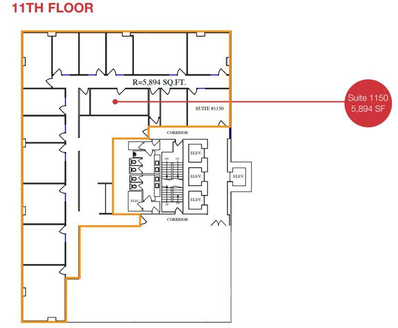 633 6th Ave SW, Calgary, AB for lease Floor Plan- Image 1 of 1