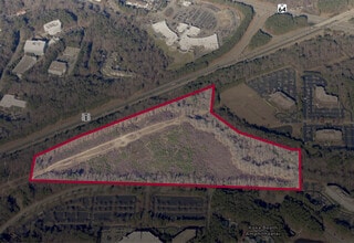 8200 Regency Pky, Cary, NC - AERIAL map view