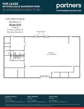 5151 Mitchelldale St, Houston, TX for lease Site Plan- Image 1 of 1