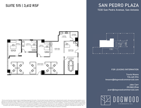 7330 San Pedro Ave, San Antonio, TX à louer Plan d  tage- Image 1 de 1