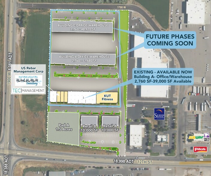 1200 South S 1900 West, Ogden, UT à louer - Photo du bâtiment - Image 3 de 3