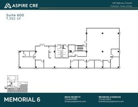 738 Highway 6 S, Houston, TX à louer Plan d’étage- Image 1 de 1