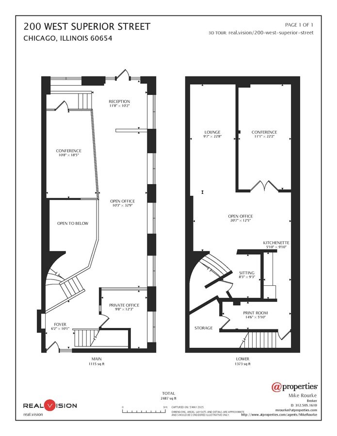 200 W Superior St, Chicago, IL 60654 - Unit 103 -  - Floor Plan - Image 1 of 15