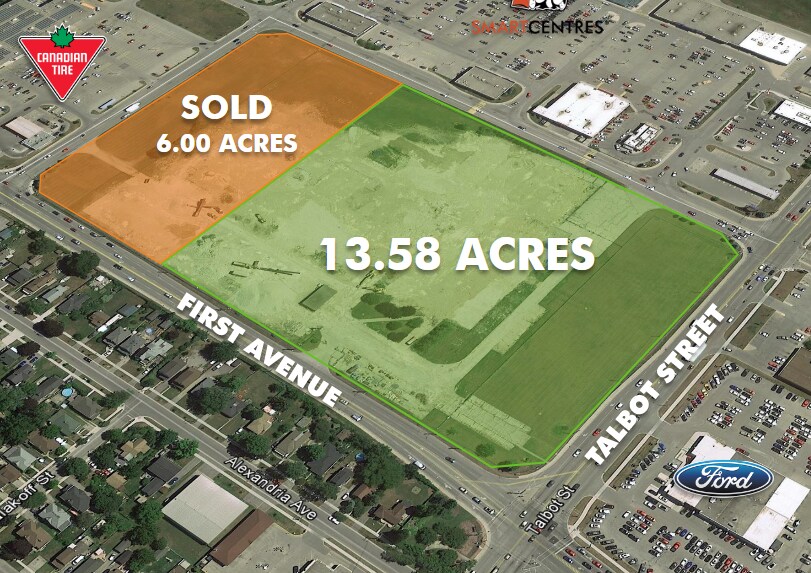 1055 Talbot St, St Thomas, ON à vendre Photo du bâtiment- Image 1 de 1