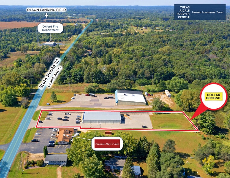 546 W Ormsby St, Oxford, WI for sale - Aerial - Image 3 of 6