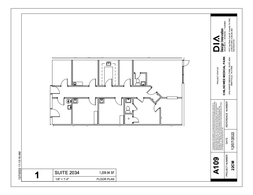 2008-2036 E Lamar Alex Pky, Maryville, TN à louer Plan d  tage- Image 1 de 1