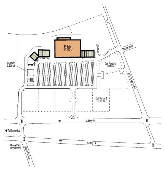 4650 W Main St, Dothan, AL for sale - Building Photo - Image 2 of 3