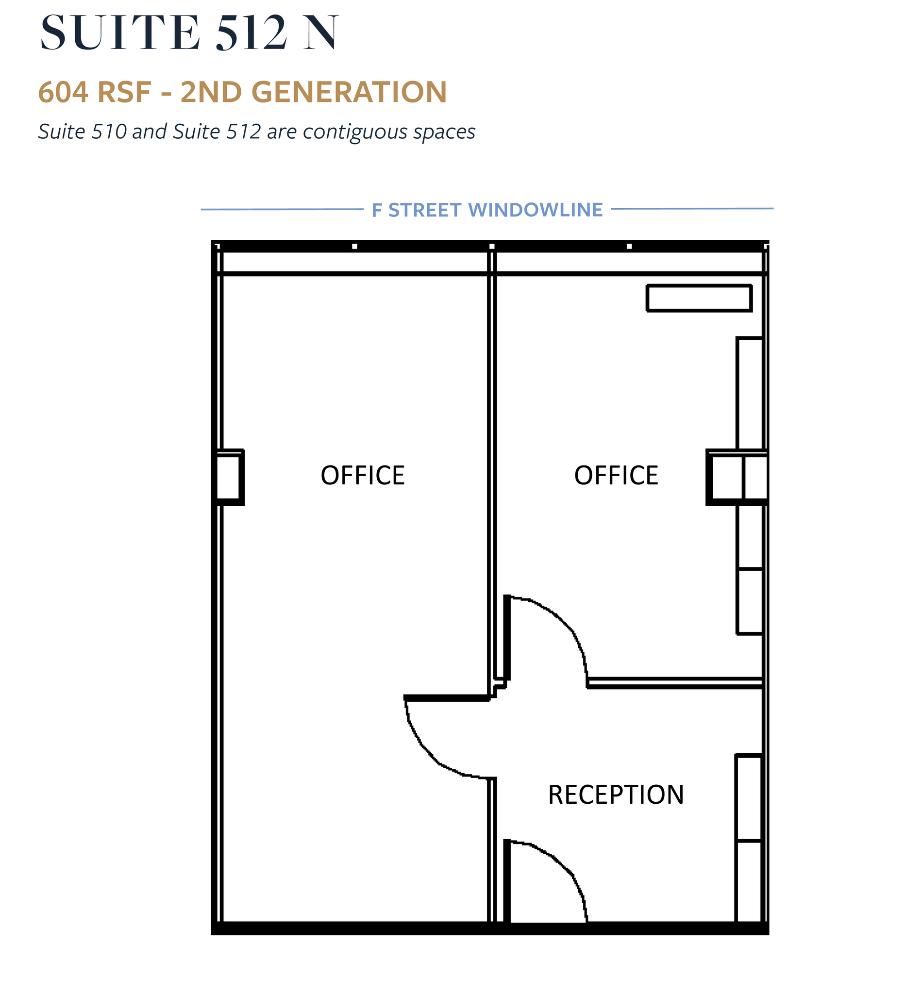 1331 Pennsylvania Ave NW, Washington, DC à louer Plan d’étage- Image 1 de 2