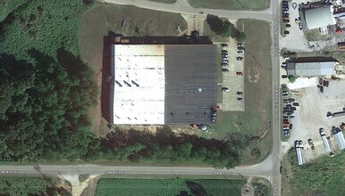 400 E Industrial Park Rd, Holly Springs, MS - AERIAL  map view