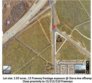 Plus de détails pour 4145 Sierra Avenue, Fontana, CA - Terrain à vendre