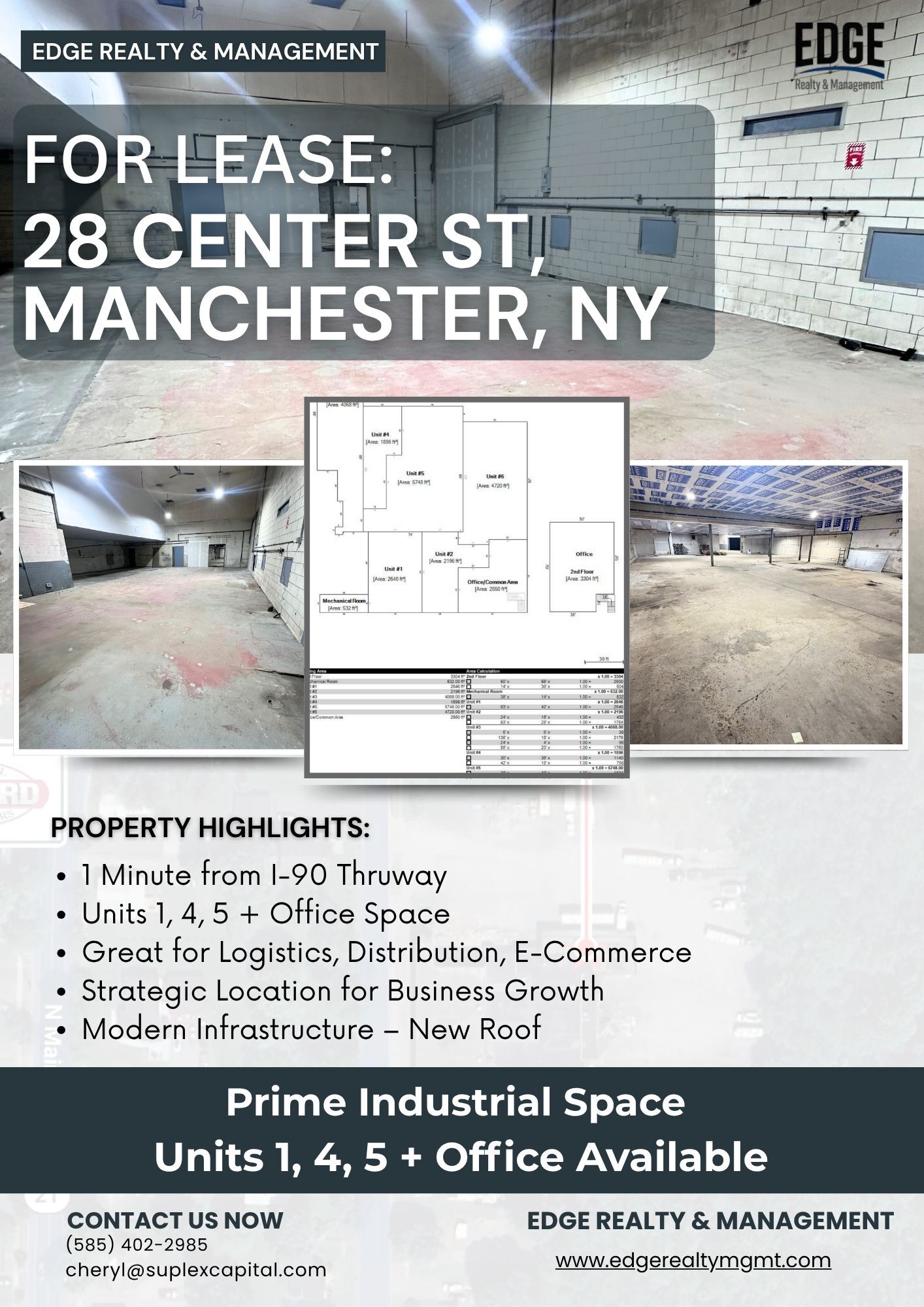 28 Center St, Manchester, NY for lease Primary Photo- Image 1 of 2