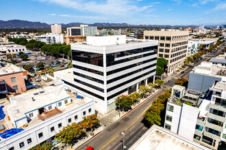 429 Santa Monica Blvd, Santa Monica, CA - Aérien  Vue de la carte