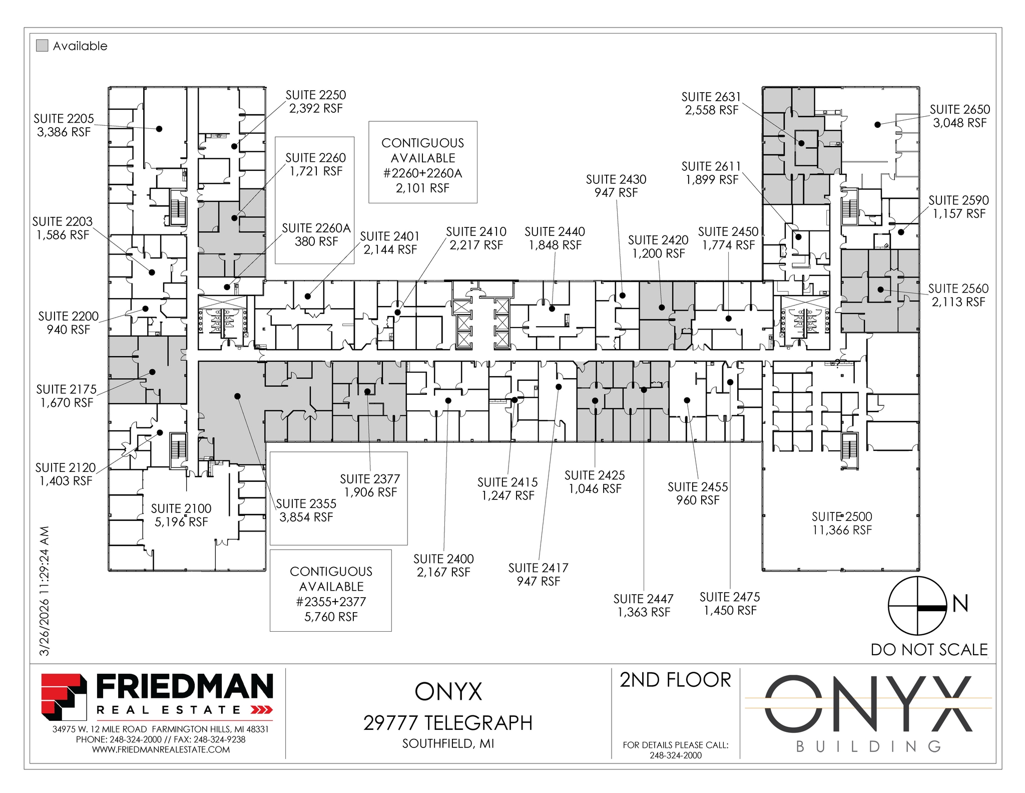 29777 Telegraph Rd, Southfield, MI for lease Floor Plan- Image 1 of 1