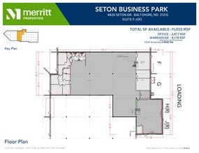 4820 Seton Dr, Baltimore, MD à louer Plan d’étage- Image 1 de 1
