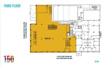 150 N State St, Chicago, IL for lease Floor Plan- Image 1 of 1