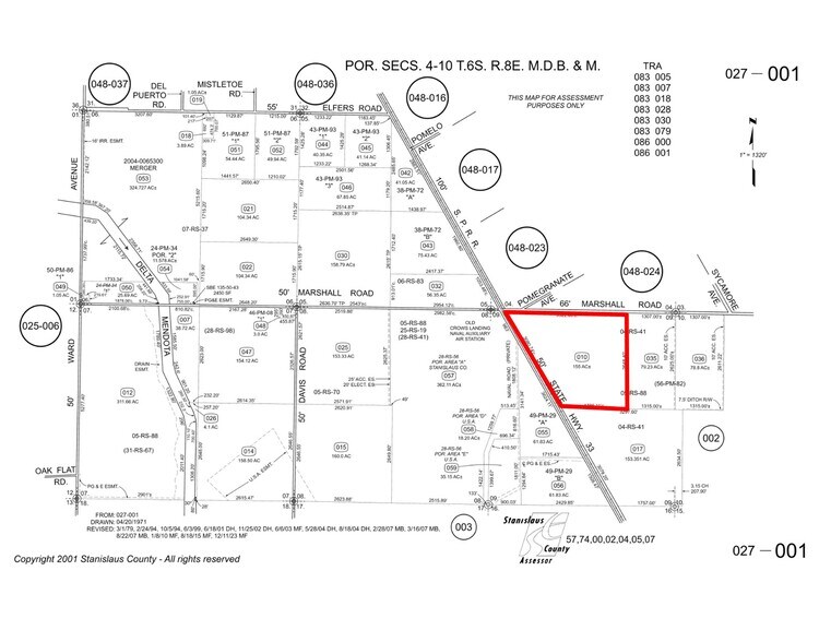 19054 CA-33, Crows Landing, CA à vendre - Plan cadastral - Image 3 de 19
