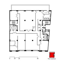 333 W 52nd St, New York, NY à louer Plan d  tage- Image 1 de 1