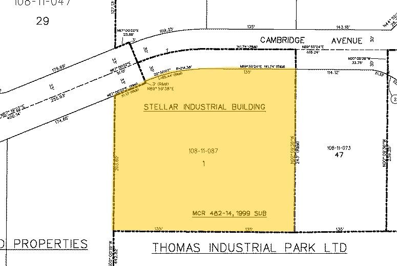3617 W Cambridge Ave, Phoenix, AZ à vendre - Plan cadastral - Image 2 de 3