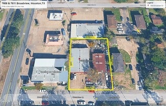Plus de détails pour 7609 Broadview Dr, Houston, TX - Industriel à vendre