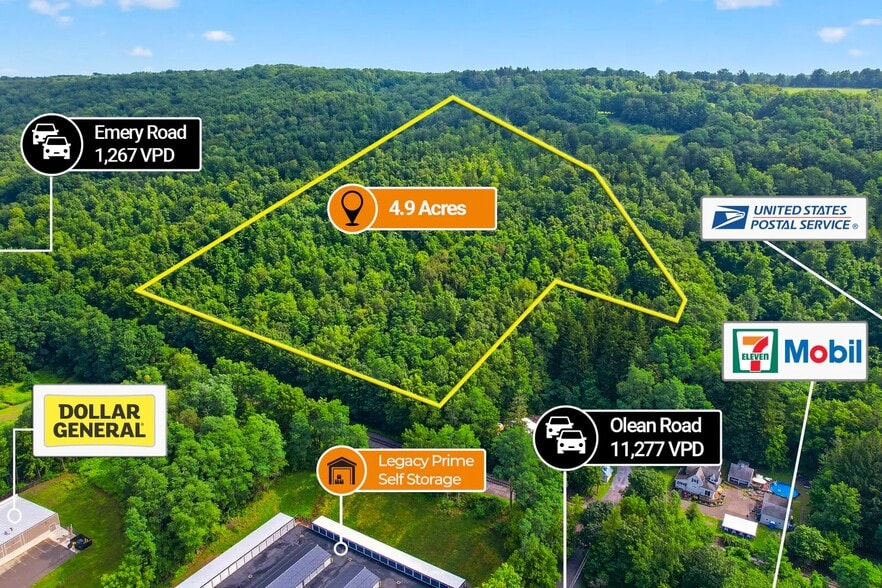 Across from 6401 Olean rd, South Wales, NY à vendre - Photo du bâtiment - Image 2 de 5