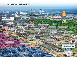 2211-2225 Southmore Ave, Pasadena, TX - AERIAL  map view - Image1
