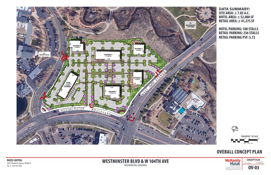 NEC of Westminster Boulevard and 104th Ave, Westminster, CO à louer - Plan de site - Image 2 de 2