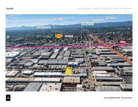 13213 Leadwell St, North Hollywood, CA - Aérien  Vue de la carte - Image1