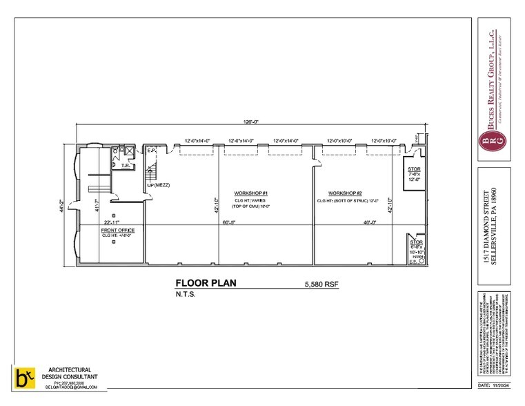 1517 Diamond St, Sellersville, PA à louer - Plan d’étage - Image 2 de 2