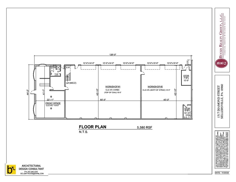 1517 Diamond St, Sellersville, PA à louer - Plan d’étage - Image 3 de 4