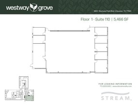 4601 Westway Park Blvd, Houston, TX for lease Floor Plan- Image 1 of 2