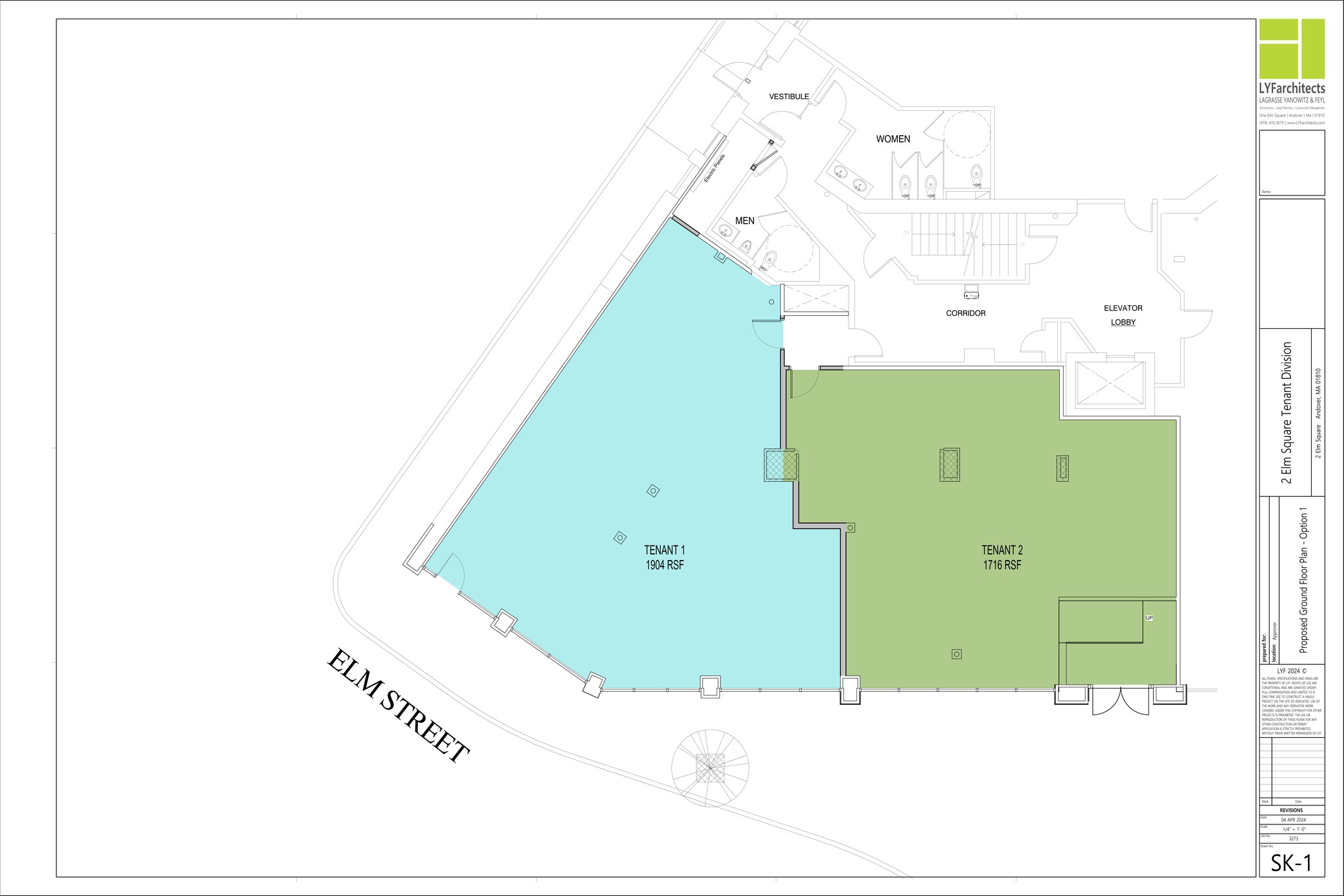 2 Elm Sq, Andover, MA for lease Site Plan- Image 1 of 2