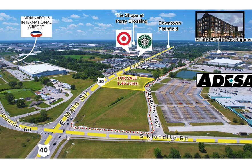 2916 E Main St, Plainfield, IN à vendre - Photo du bâtiment - Image 1 de 3