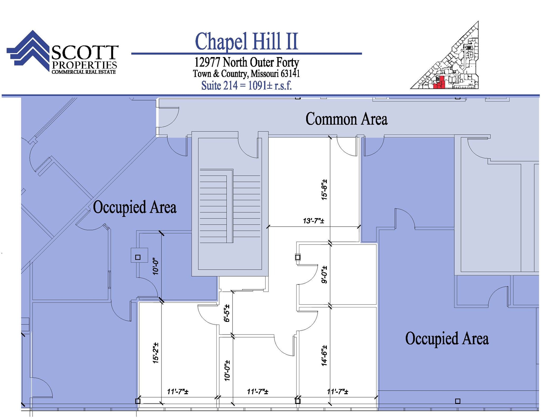 12977 N 40 Dr, Creve Coeur, MO à louer Photo intérieure- Image 1 de 1