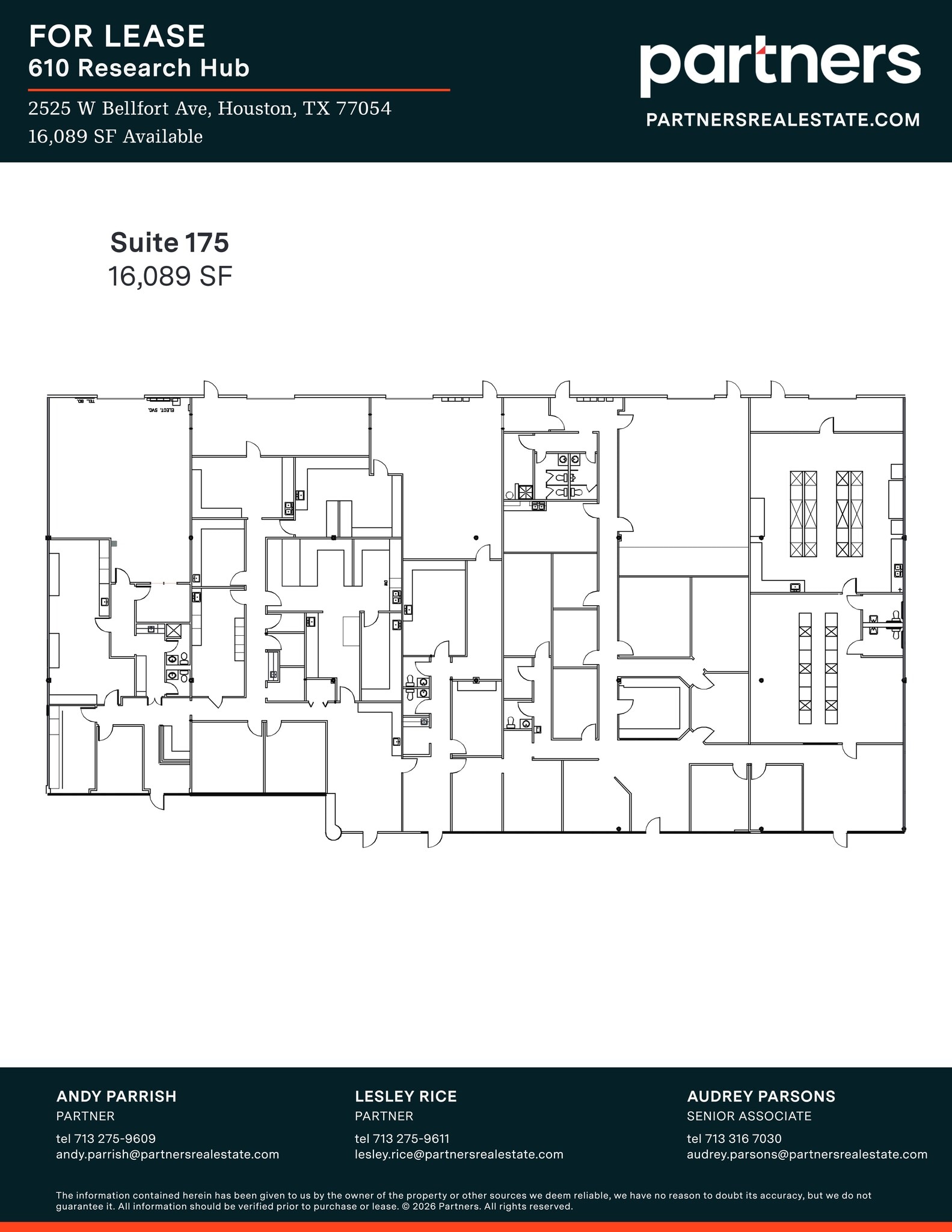 2525 W Bellfort St, Houston, TX à louer Plan de site- Image 1 de 1