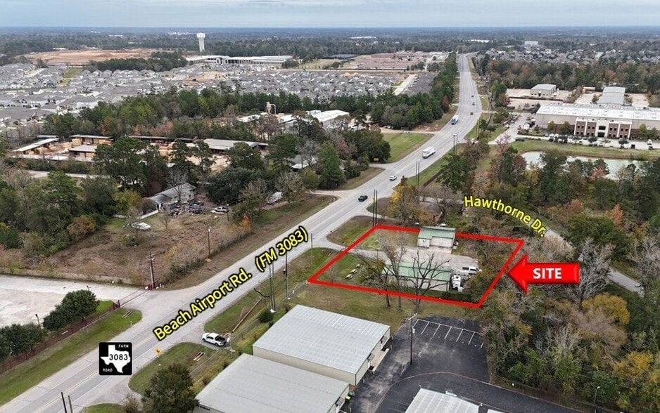 1303 Beach Airport Rd, Conroe, TX à vendre - Photo du bâtiment - Image 3 de 11